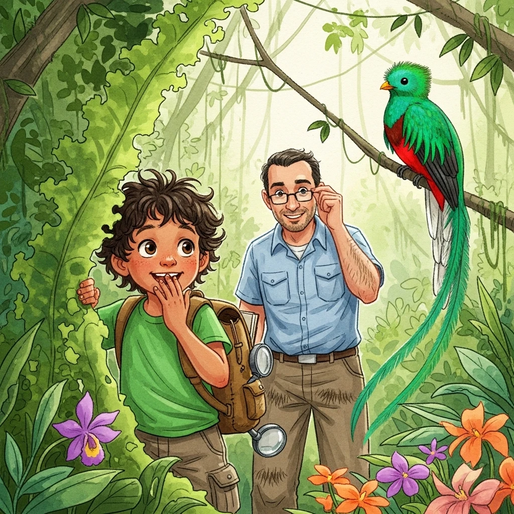 Carlos and the Emerald Feather