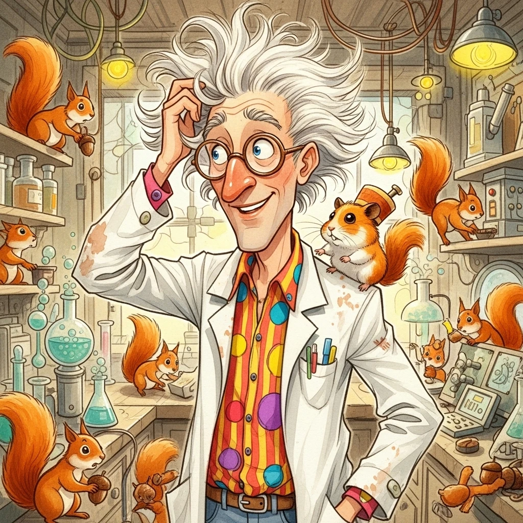 Professor Bumble and the Acorn Feast