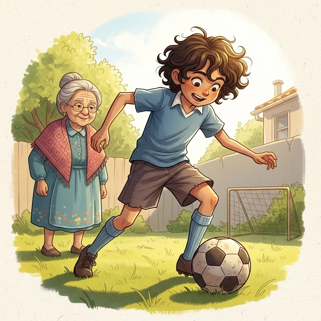 Mateo's Goal for Abuela