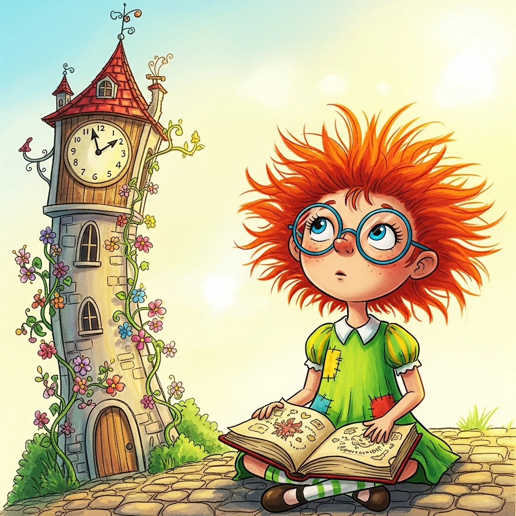 The Great Wobblybottom Wiggle - Bedtime story cover illustration