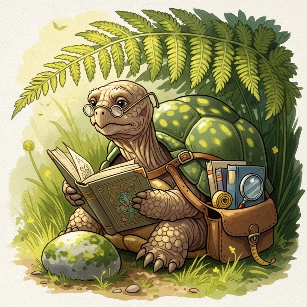 The Tortoise Who Measured the Sky