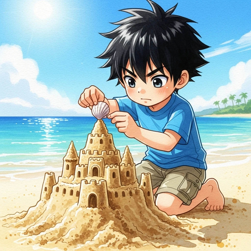 Kaito and the Message in the Bottle