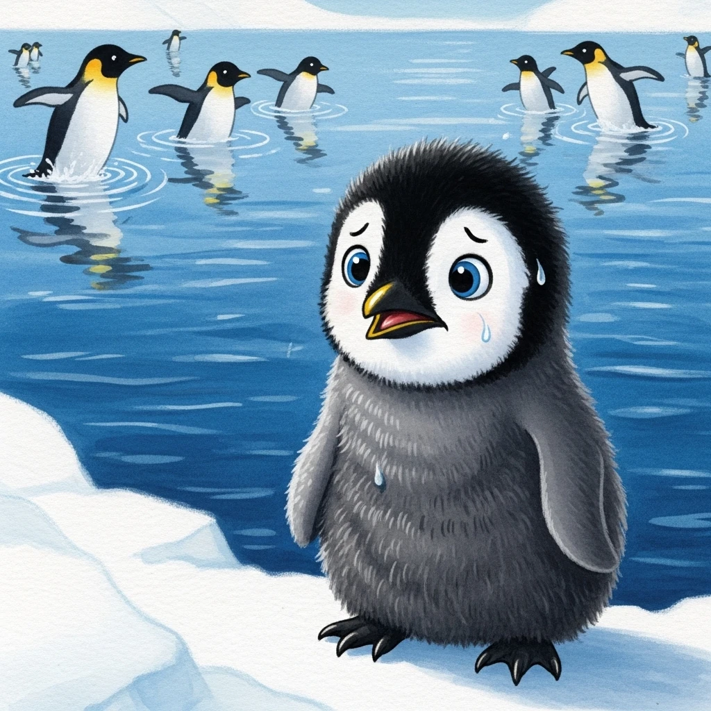 Penelope's Big Splash!