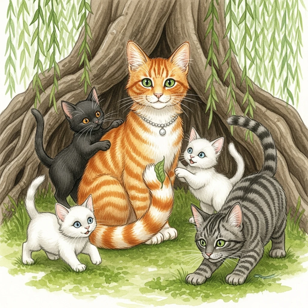 Clementine's Willow Wonderland: The Chocolate Cat-astrophe