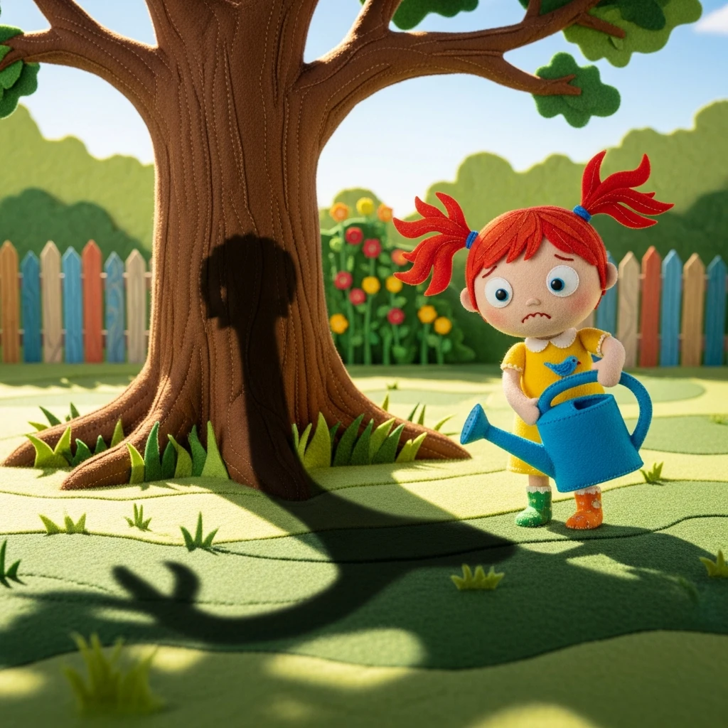 The Wobbly Shadow Friend