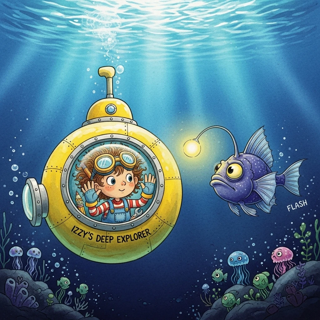 Izzy and the Deep-Sea Glow