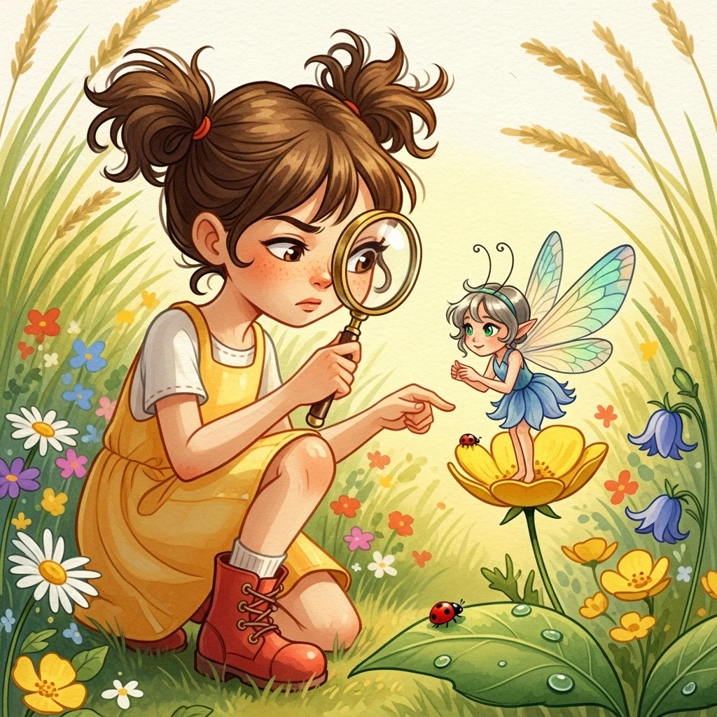 Luna and the Raindrop Friend