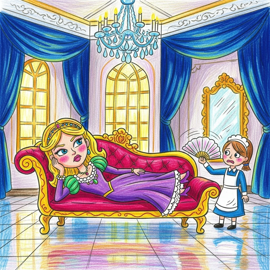 The Sunstone of Selflessness - Bedtime story cover illustration