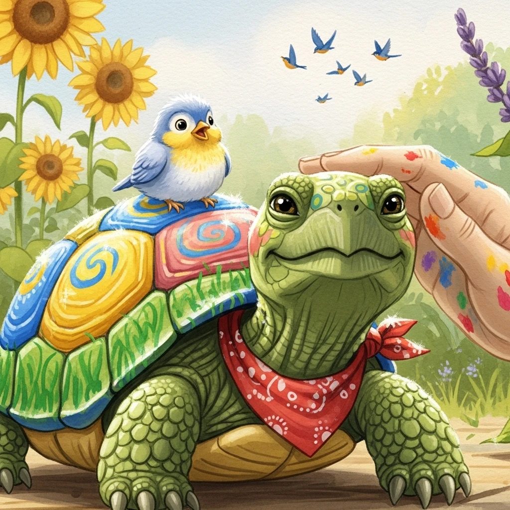 Toby's Colorful Journey