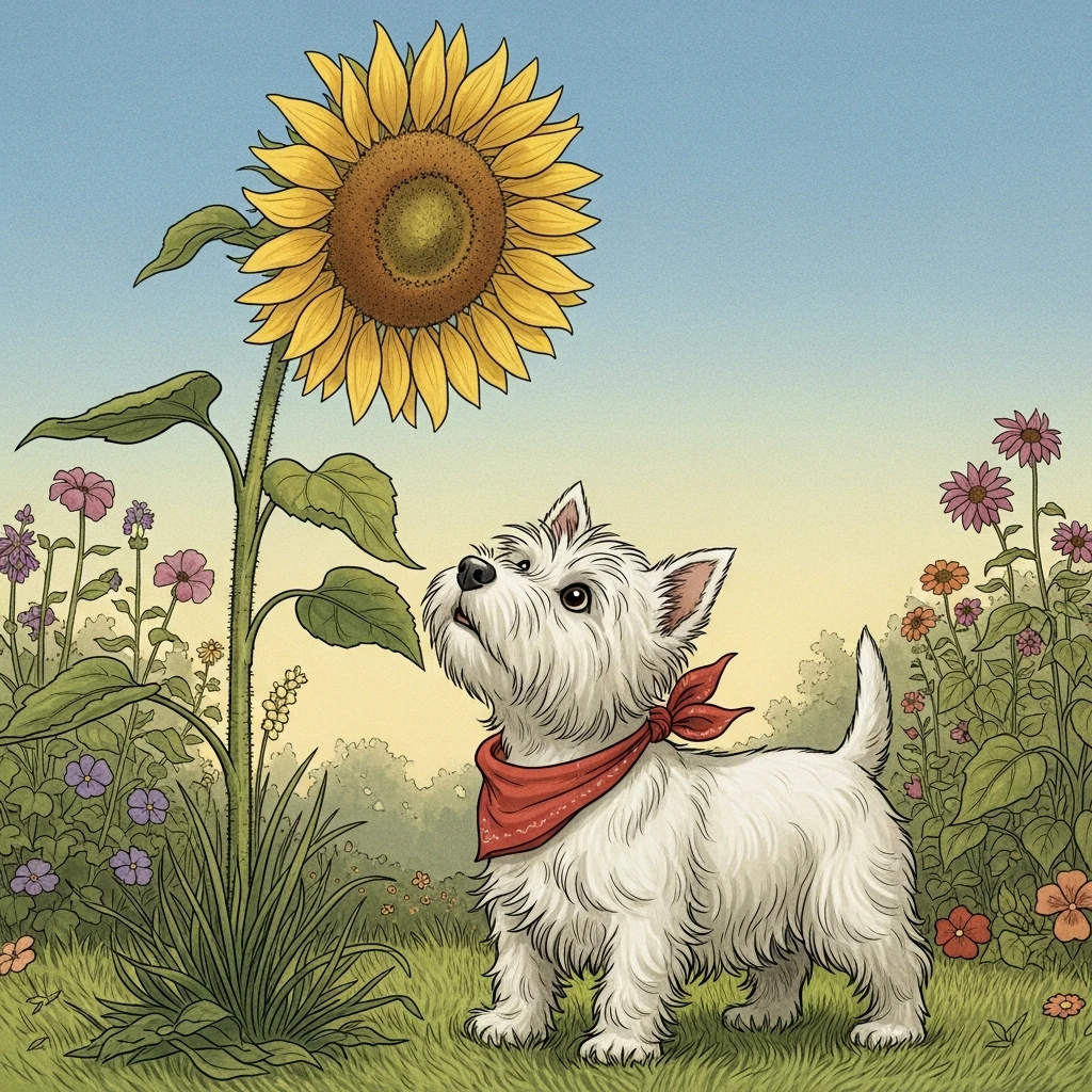 Pip's Gigantic Climb - Bedtime story cover illustration