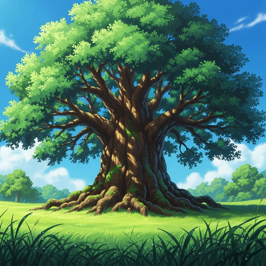 The Narra Tree and the Wild Grass